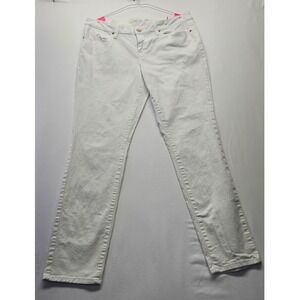 No Boundaries Womens Low Rise Skinny Jeans Arctic White Size 15 NJ19B720K